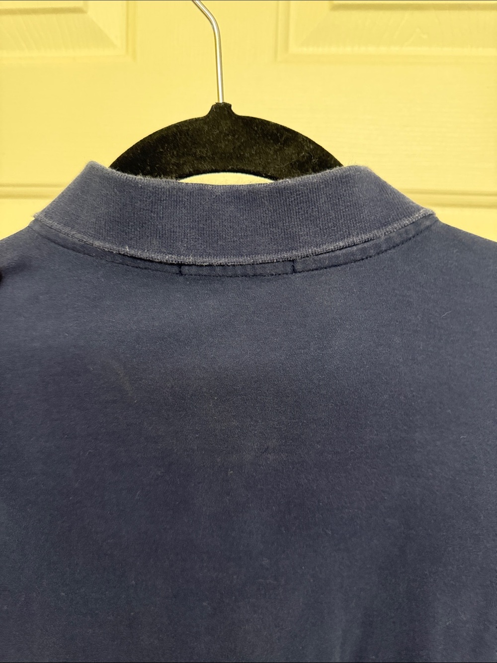 Polo by Ralph Lauren Navy Short-Sleeve Polo with Gold Pony - Picture 3 of 5